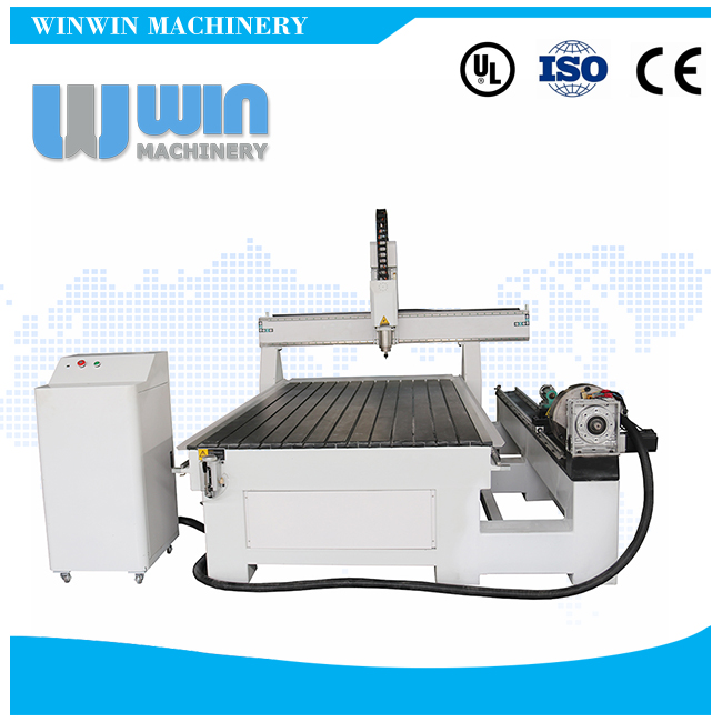 WW1325R Rotary 3D CNC Router